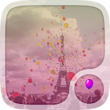 Paris Balloons Wallpaper icon
