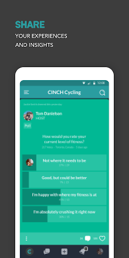 CINCH Cycling Screen 2