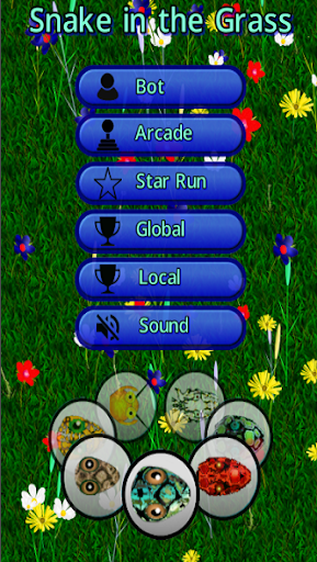 Android application Snake in the Grass screenshort