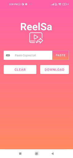 Android application Reelsa -Reels Video Downloader screenshort