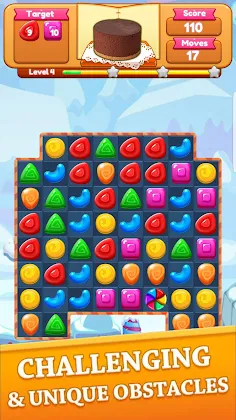 Cookie Crush Match - Jam Blast - Screenshot 3