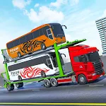 Bus Transporter Truck Game:New Bus Simulation Game Apk