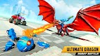 screenshot of Police Dragon Robot Car Game