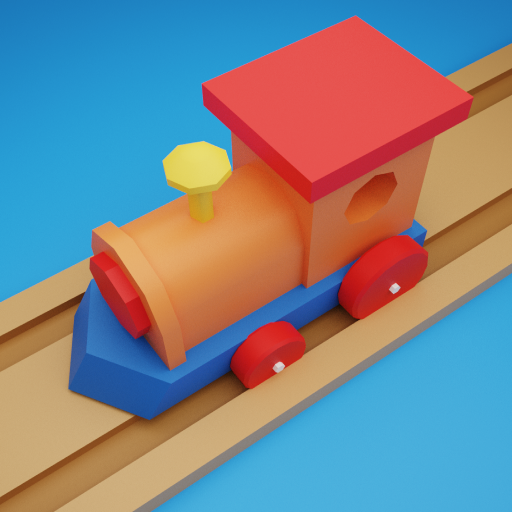 Train Maze Slide  Icon