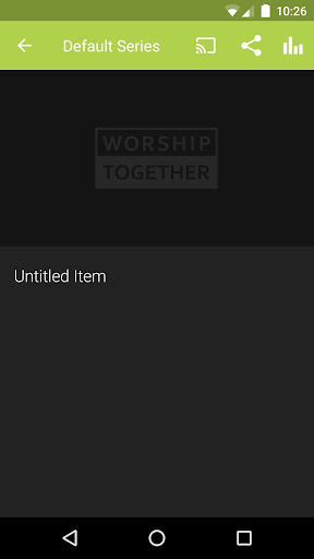 Screenshot of Worship Together