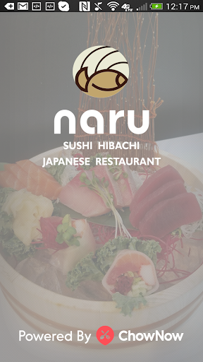 Android application Naru Sushi & Hibachi screenshort