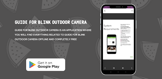 Guide for Blink Outdoor Camera