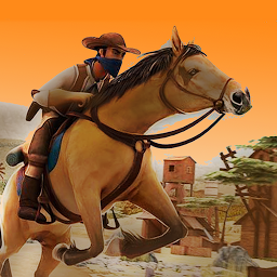 صورة رمز Wild West - Horse Chase Games