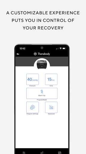 Android application RecoveryAir (Gen1) screenshort