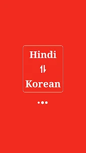 Korean Hindi Translator