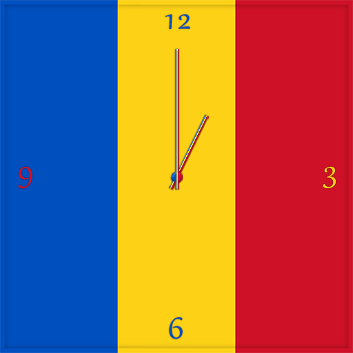 Romania Clock  Icon