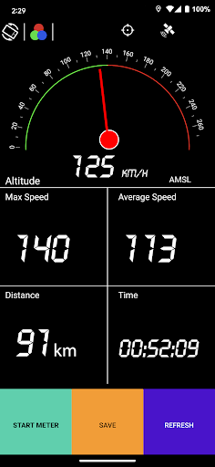 GPS Speedometer - Trip Meter Screen 3