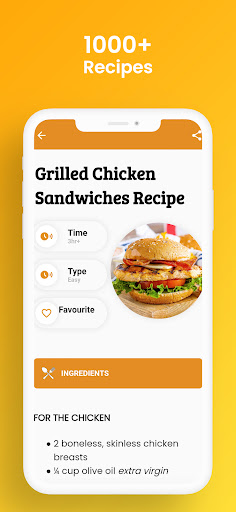 Screenshot of Chicken Recipes Pro