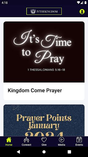 Android application IVTHEKINGDOM screenshort
