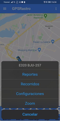 GPSRastro ubica tu móvil. Screen 2