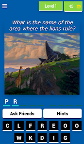 Screenshot 9 Lion King  Quiz Trivia android