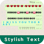 Cover Image of डाउनलोड Stylish Text App For Messenger 1.0 APK