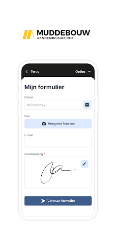 Android application Muddebouw screenshort
