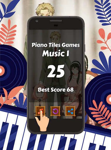 Piano Tiles Anime Spy X Family
