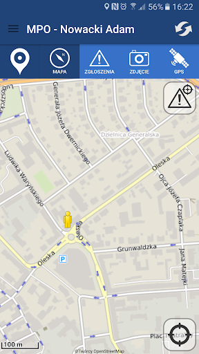 Android application Mapa Potrzeb Opola screenshort