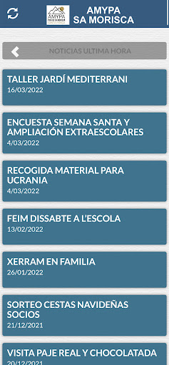 AMYPA CEIP PUIG DE SA MORISCA Screen 2