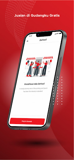 Android application Supplier Gudangku screenshort