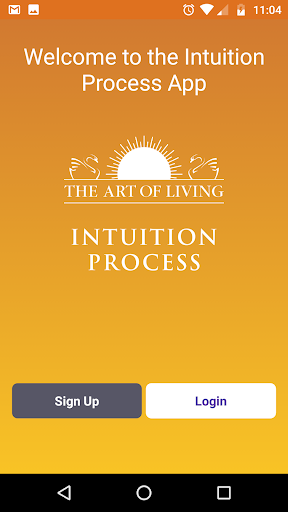Android application Intuition Process screenshort