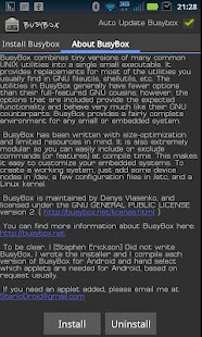 BusyBox Screenshot