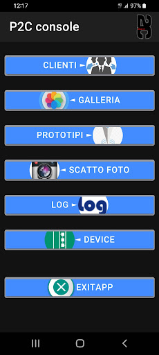 Android application P2Corg screenshort