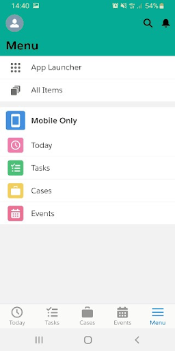 NWC Support App Screen 2
