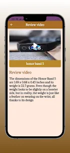 honor band 5 Guide