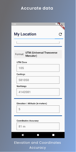 Tafuta GPS App Screen 2