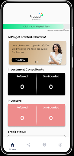 Pragati | Earn Passive Income Screen 3
