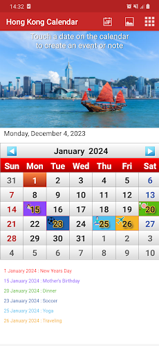 Hong Kong Calendarのおすすめ画像2