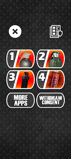 Simulator of explosion grenade - Screenshot 1