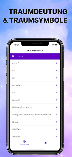 Android application Traumdeutung & Traumsymbole screenshort