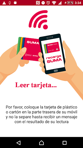 Android application SUMAjoven screenshort