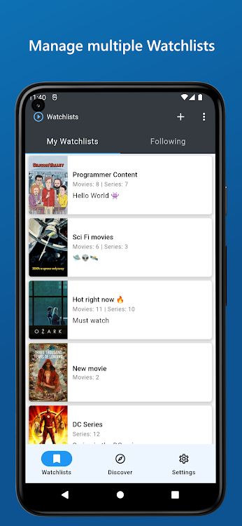 Watchlists - 1.0.4 - (Android)