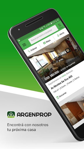 Android application Argenprop screenshort