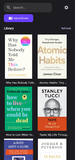 Android application Ploter - Ebook, Audiobook, PDF screenshort
