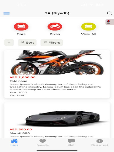U-Car Screen 3
