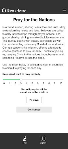 World Prayer Screen 2
