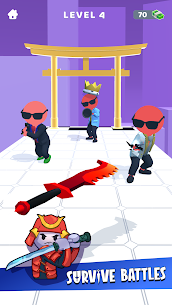 Sword Play! Ninja Slice Runner Mod Apk Download 2