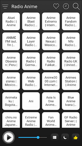 Android application Anime Radio FM AM Music screenshort