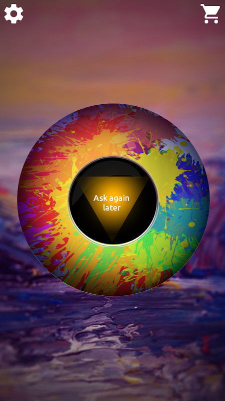 Android application Magic Ball / Magical Ball / Mystic ball screenshort
