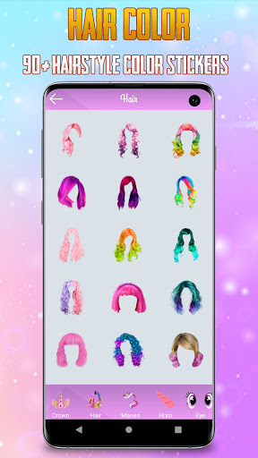 Unicorn Photo Camera Editor Screen 3