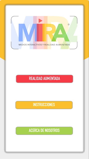 Android application MIRA, Medios Interactivos y Re screenshort