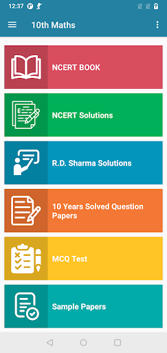 Math Class 10 CBSE NCERT Book Screen 2