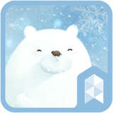 Bear has winter Live Launcher theme icon