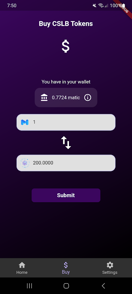 CSLB Wallet Screen 3